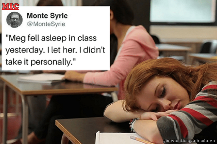 Thầy giáo tiếng Anh tại Mỹ để mặc học sinh ngủ gật với sự yêu thương vô bờ